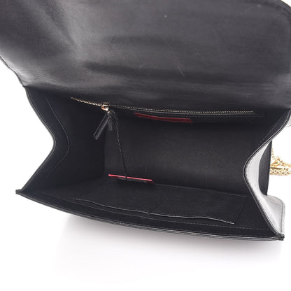 Valentino Garavani Vitello Large Glam Lock Rockstud Flap Black 6 of 12