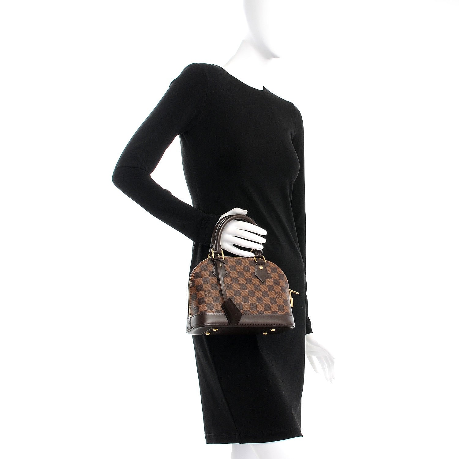 Louis Vuitton Damier Ebene Alma BB 3 of 11