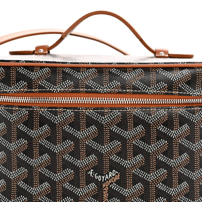 Goyard Goyardine Muse Vanity Case Black Gold 8 of 11