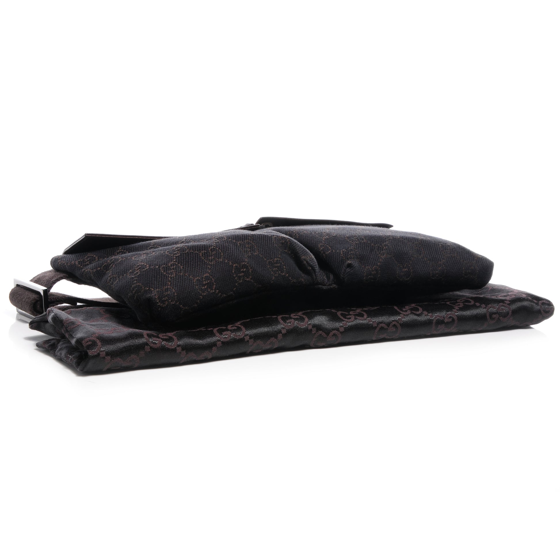 Gucci Monogram Belt Bag Black 4 of 8
