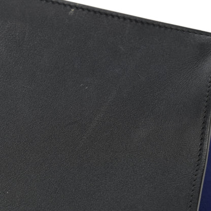 Celine Smooth Calfskin Suede Medium Tri-color Trapeze Indigo 13 of 18