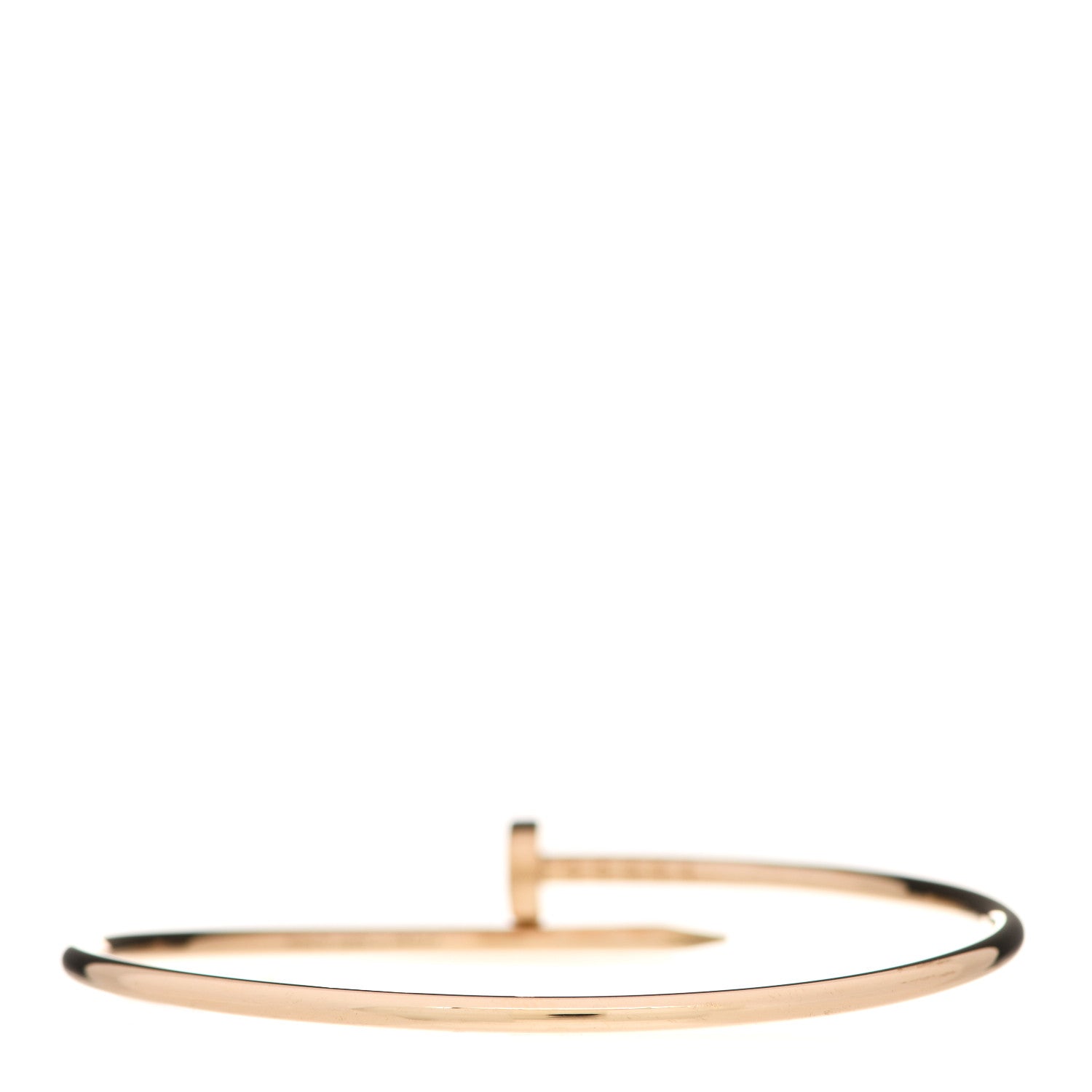 Cartier 18K Yellow Gold Small Juste Un Clou Bracelet 17 2 of 4