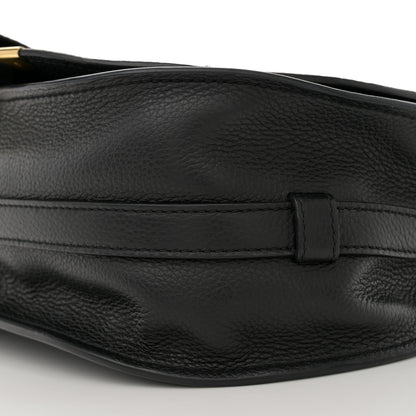 Chloe Calfskin Medium Marcie Round Crossbody Bag Black 12 of 17