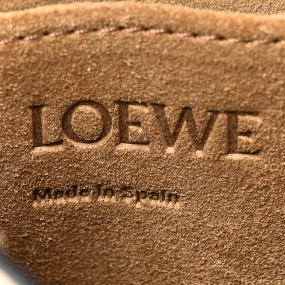 Loewe Soft Calfskin Mini Gate Dual Bag Soft White Paper Craft 6 of 10