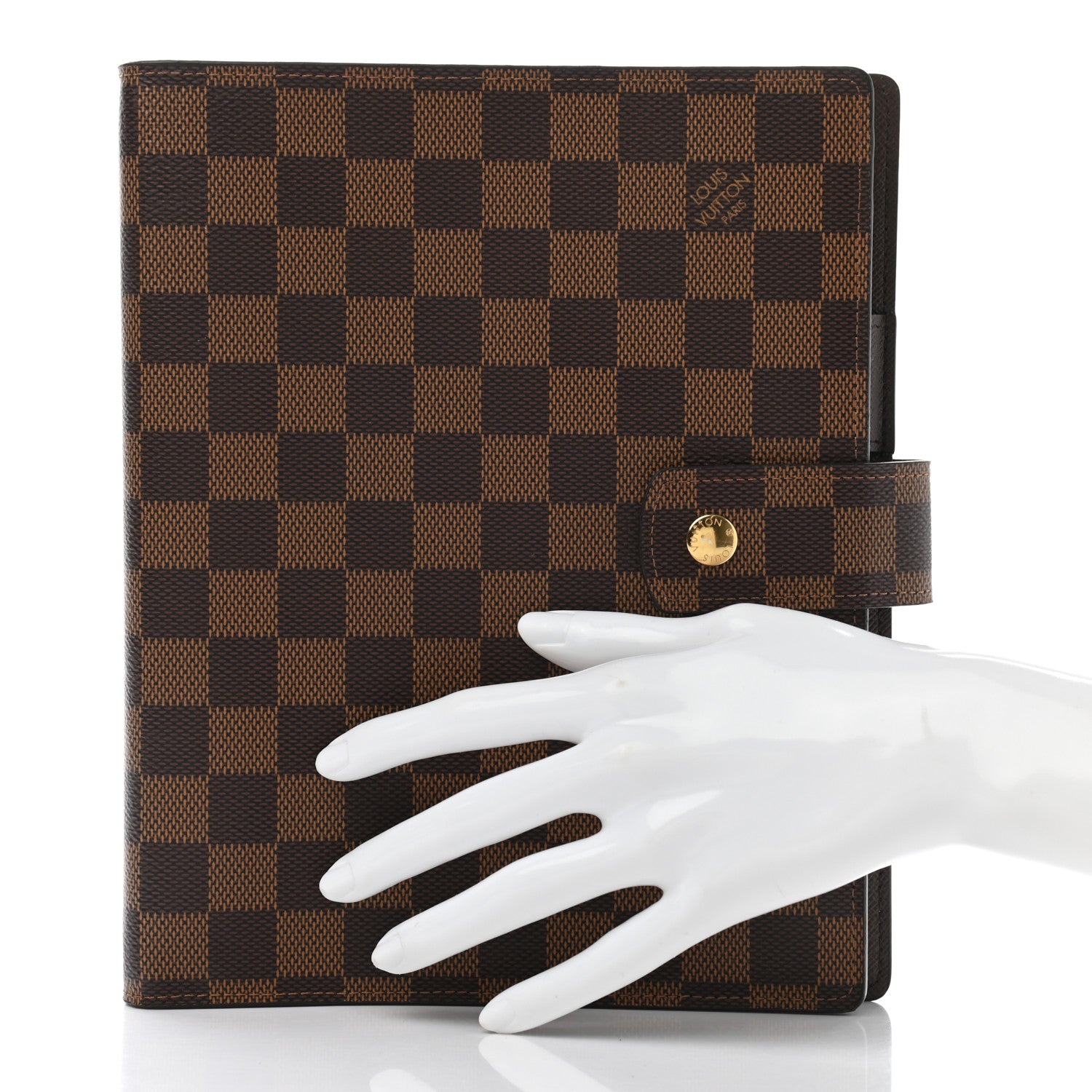 Louis Vuitton Damier Ebene Large Ring Agenda Cover 2 of 7