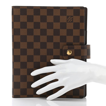 Louis Vuitton Damier Ebene Large Ring Agenda Cover 2 of 7