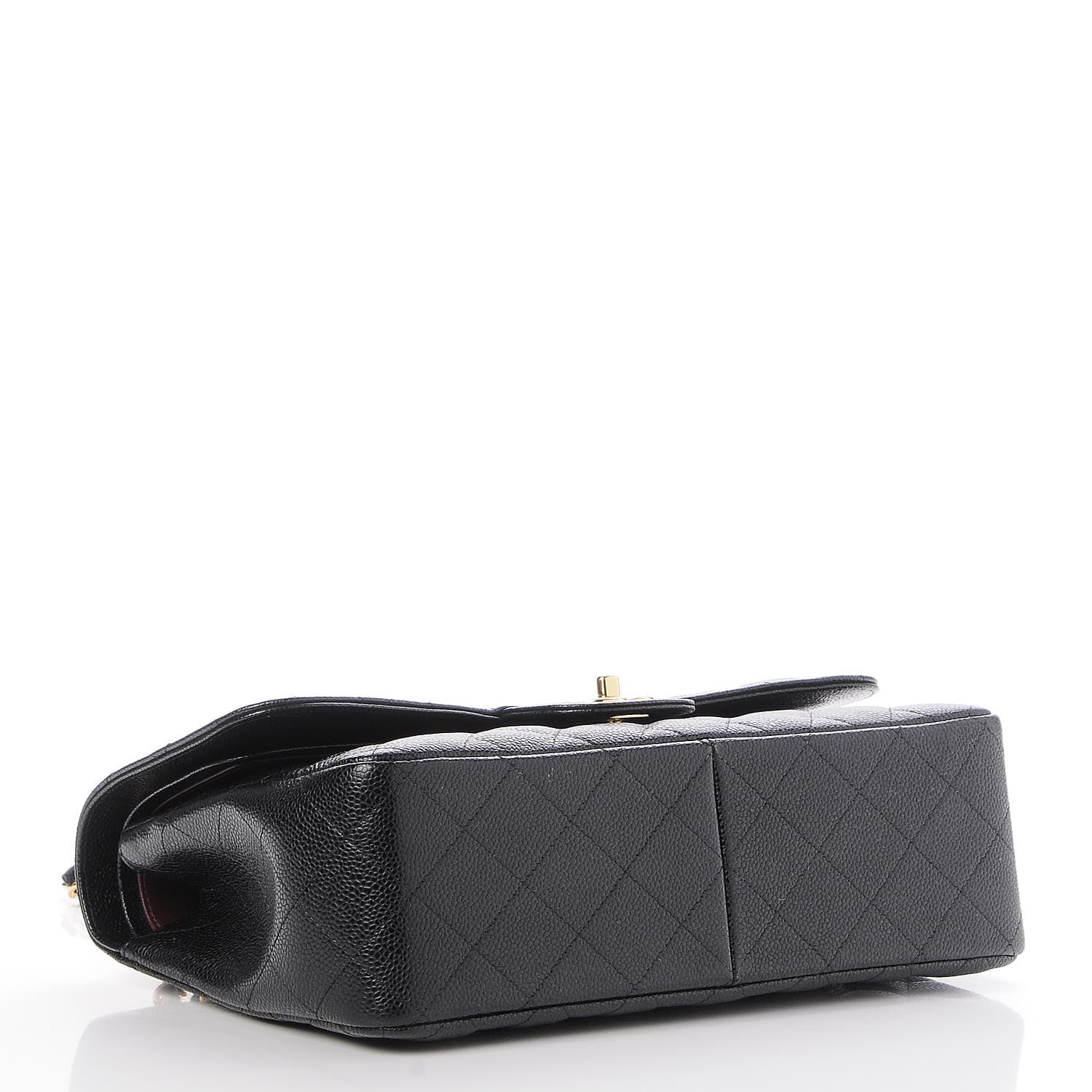 Chanel Caviar Quilted Jumbo Double Flap Black 5 of 8