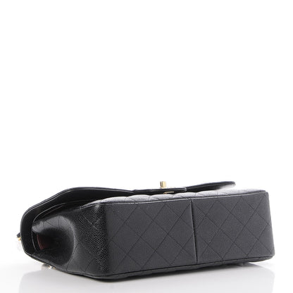 Chanel Caviar Quilted Jumbo Double Flap Black 5 of 8