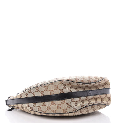 Gucci Monogram Medium GG Twins Hobo Black 4 of 13