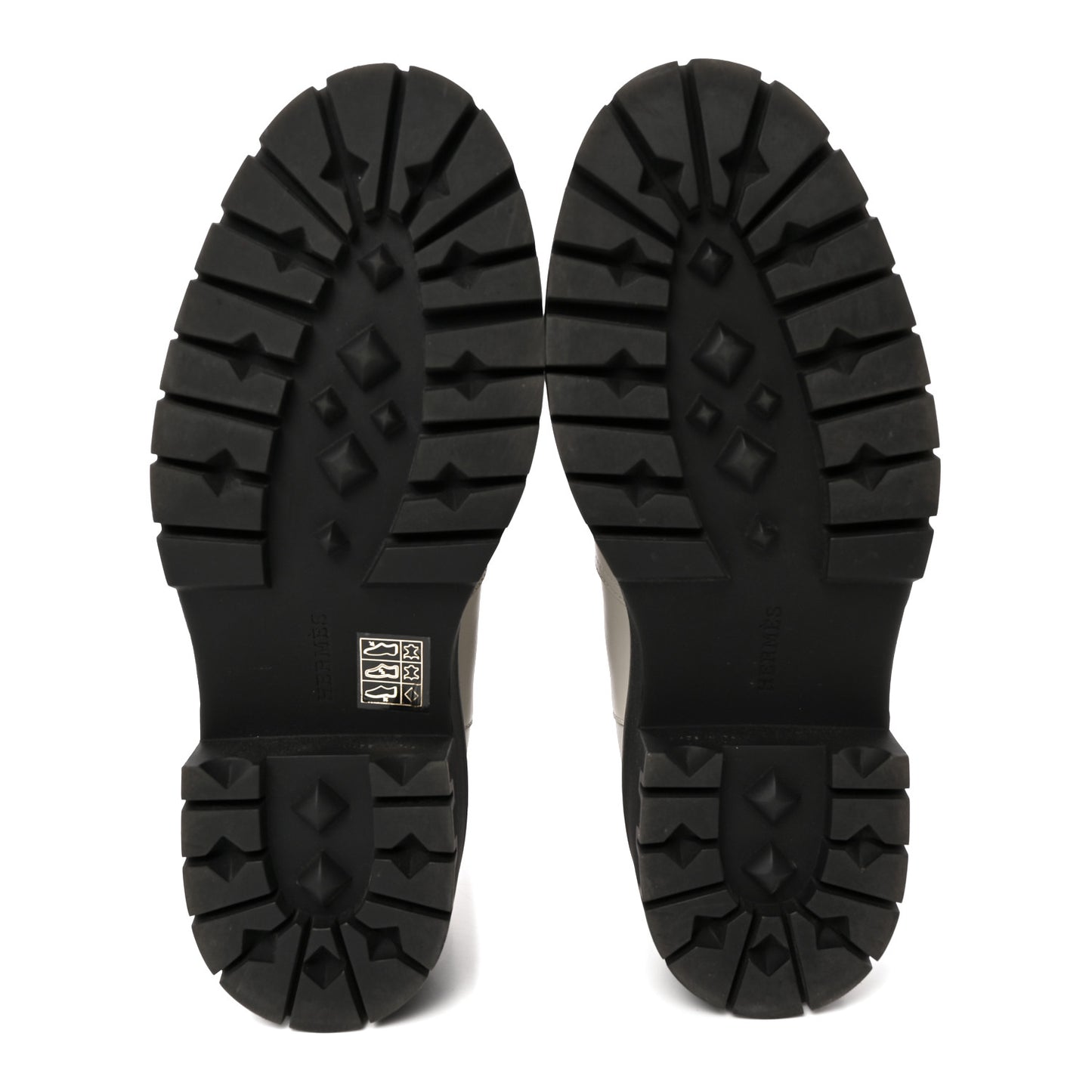 Calfskin Harrow Ankle Boots 36.5 Beige Glaise