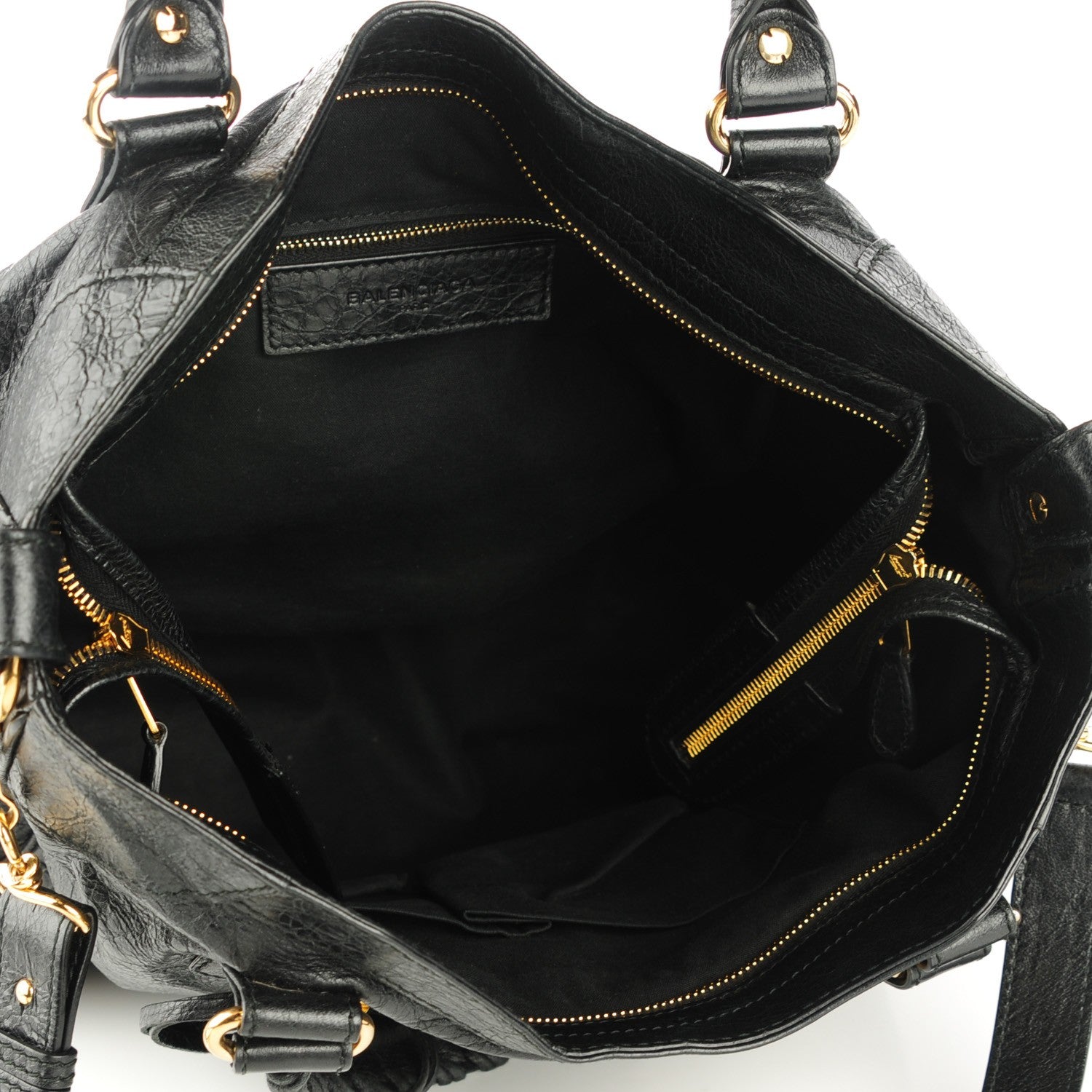 Balenciaga Agneau Giant 12 Gold Hardware Velo Black 5 of 9