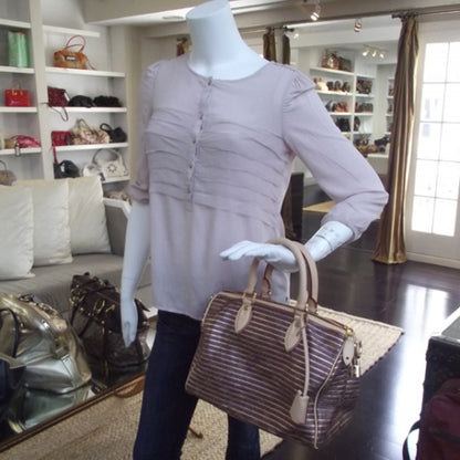 Louis Vuitton Monogram Eden Speedy Peach 2 of 8
