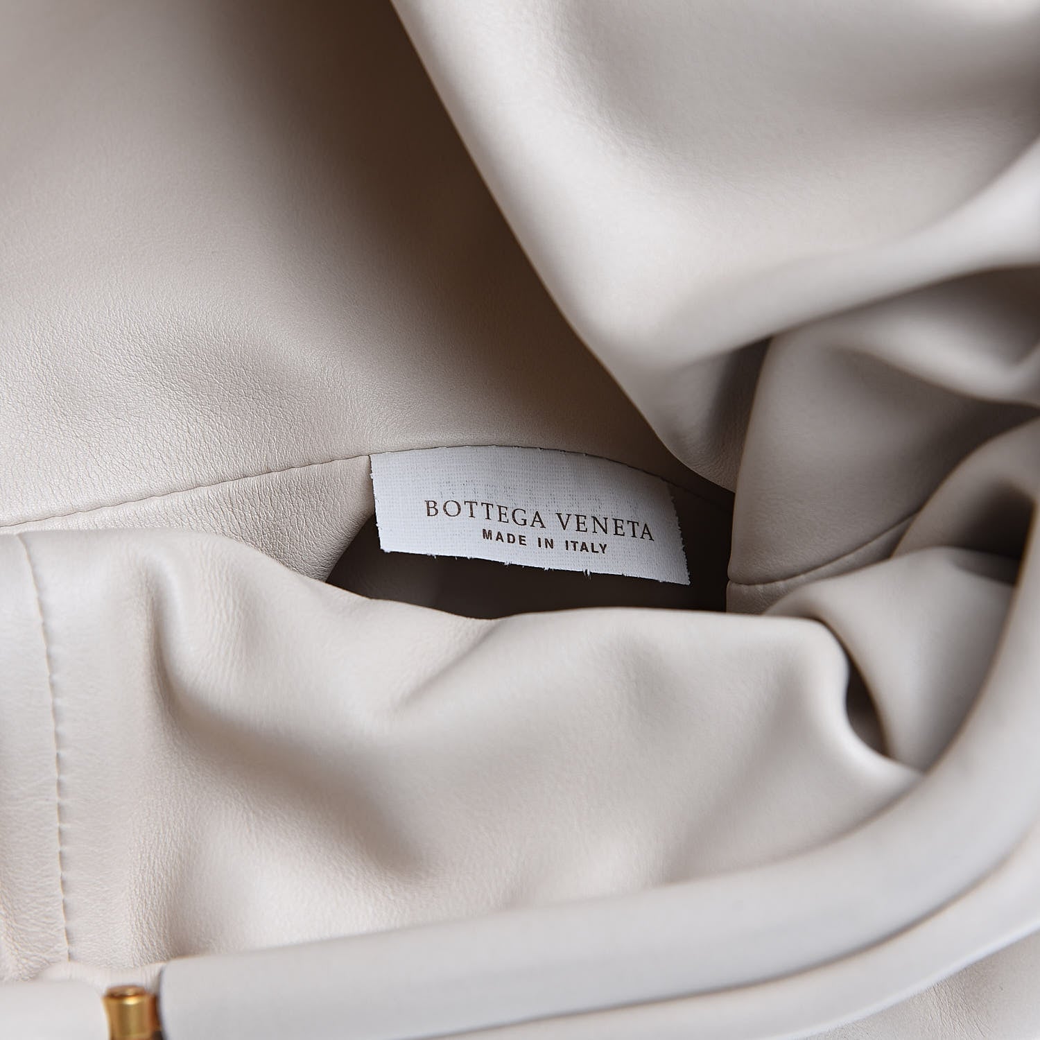 Bottega Veneta Smooth Butter Calf The Pouch Oversized Clutch Mist 7 of 10