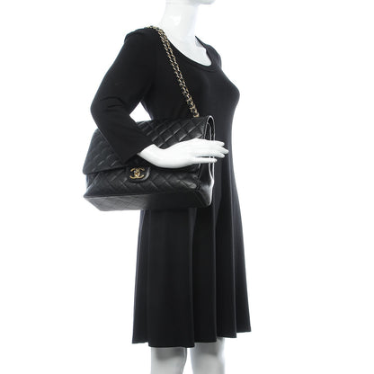 Chanel Caviar Quilted Maxi Double Flap Black 2 of 18