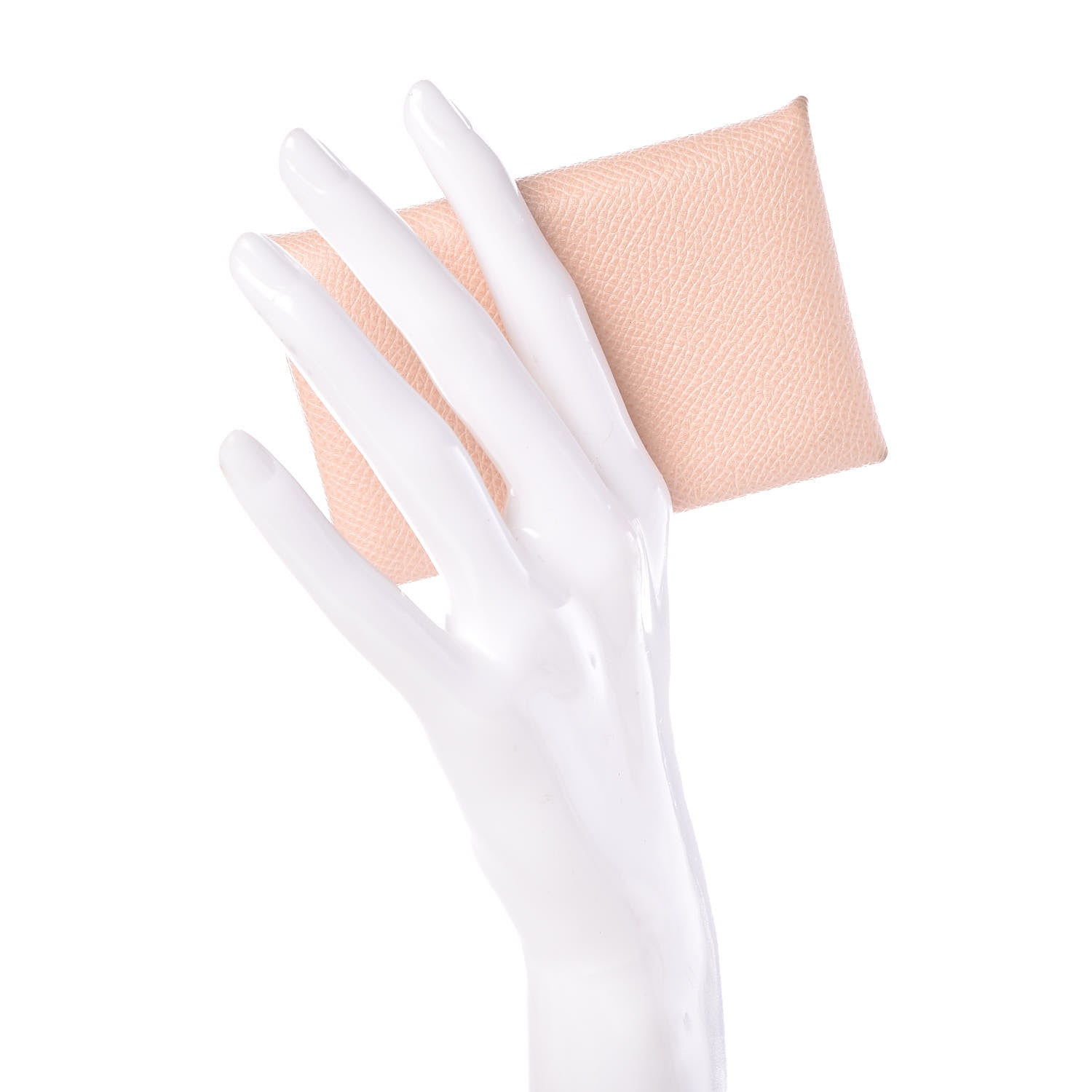 Hermes Epsom Calvi Card Case Rose Eglantine 2 of 12