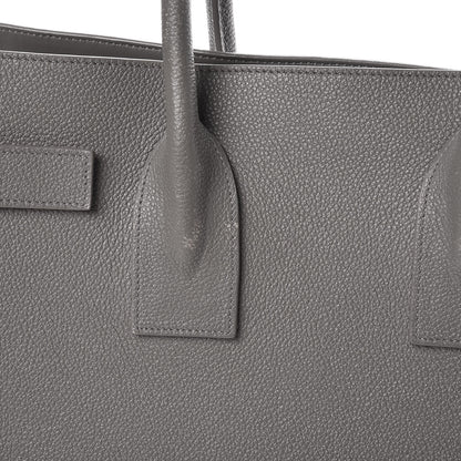 Saint Laurent Grained Calfskin Small Sac De Jour Fog 22 of 32