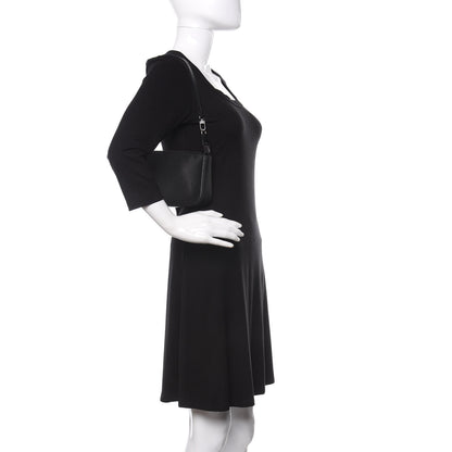 Louis Vuitton Epi Pochette Accessories NM Black 2 of 10