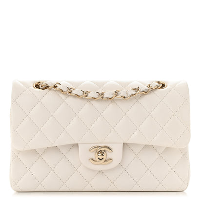 Chanel Caviar Quilted Small Double Flap White 1 of 13
