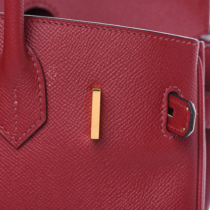 Hermes Epsom Birkin 30 Rouge Grenat 15 of 33