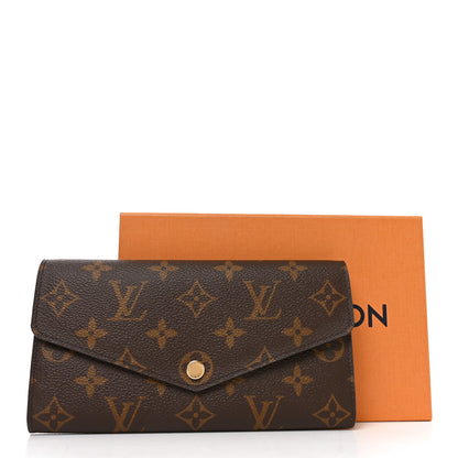 Louis Vuitton Monogram Sarah Wallet NM Rose Ballerine 7 of 7