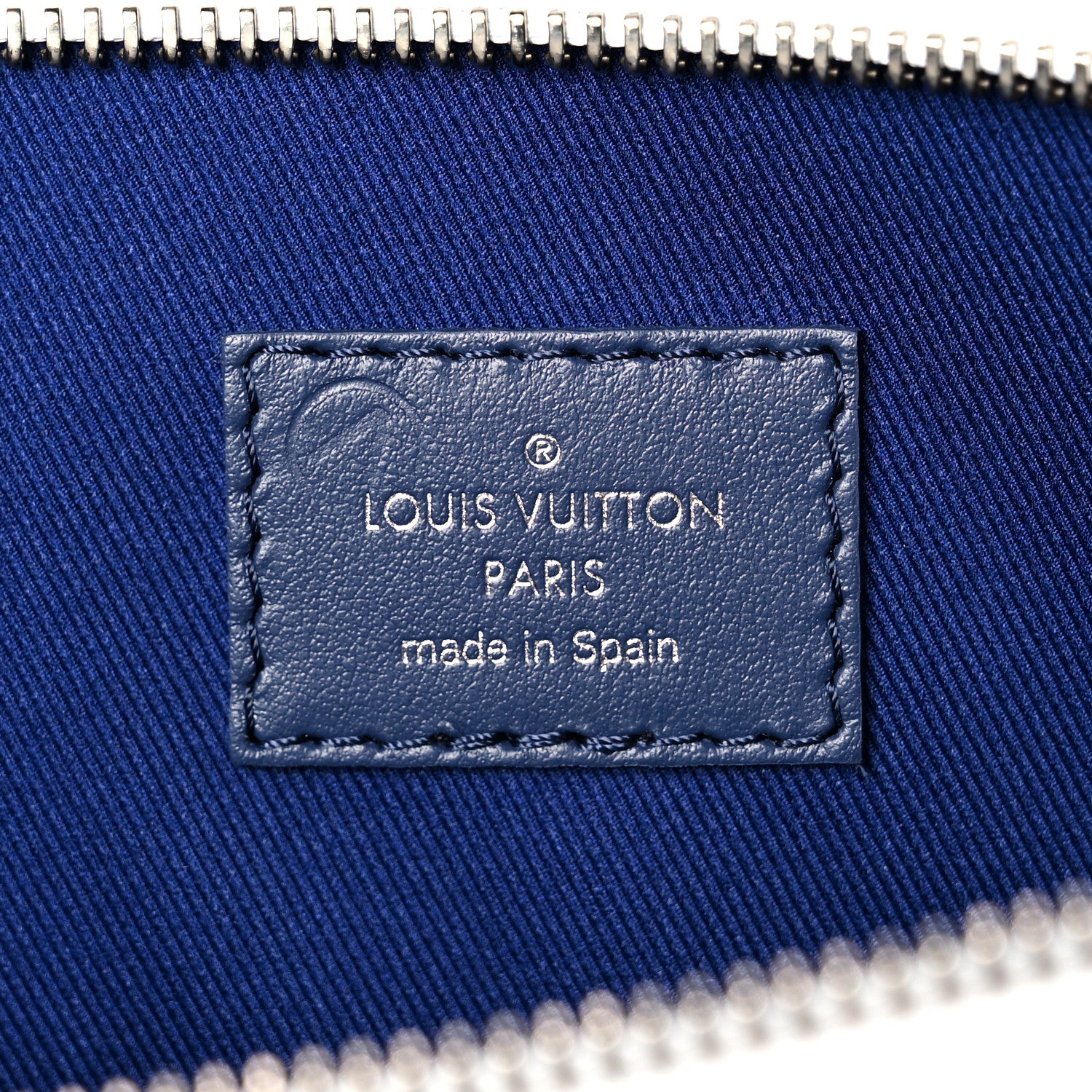 Louis Vuitton Monogram Watercolor New Tote Pochette Blue 6 of 8
