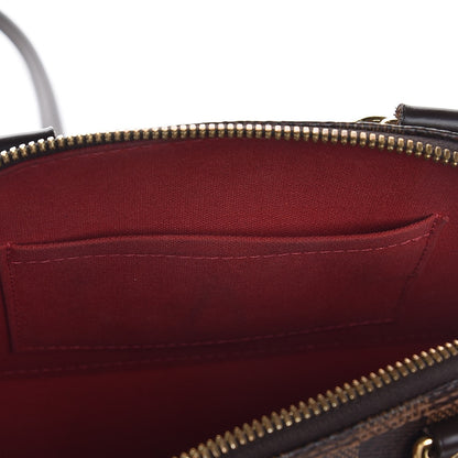Louis Vuitton Damier Ebene Alma BB 8 of 10