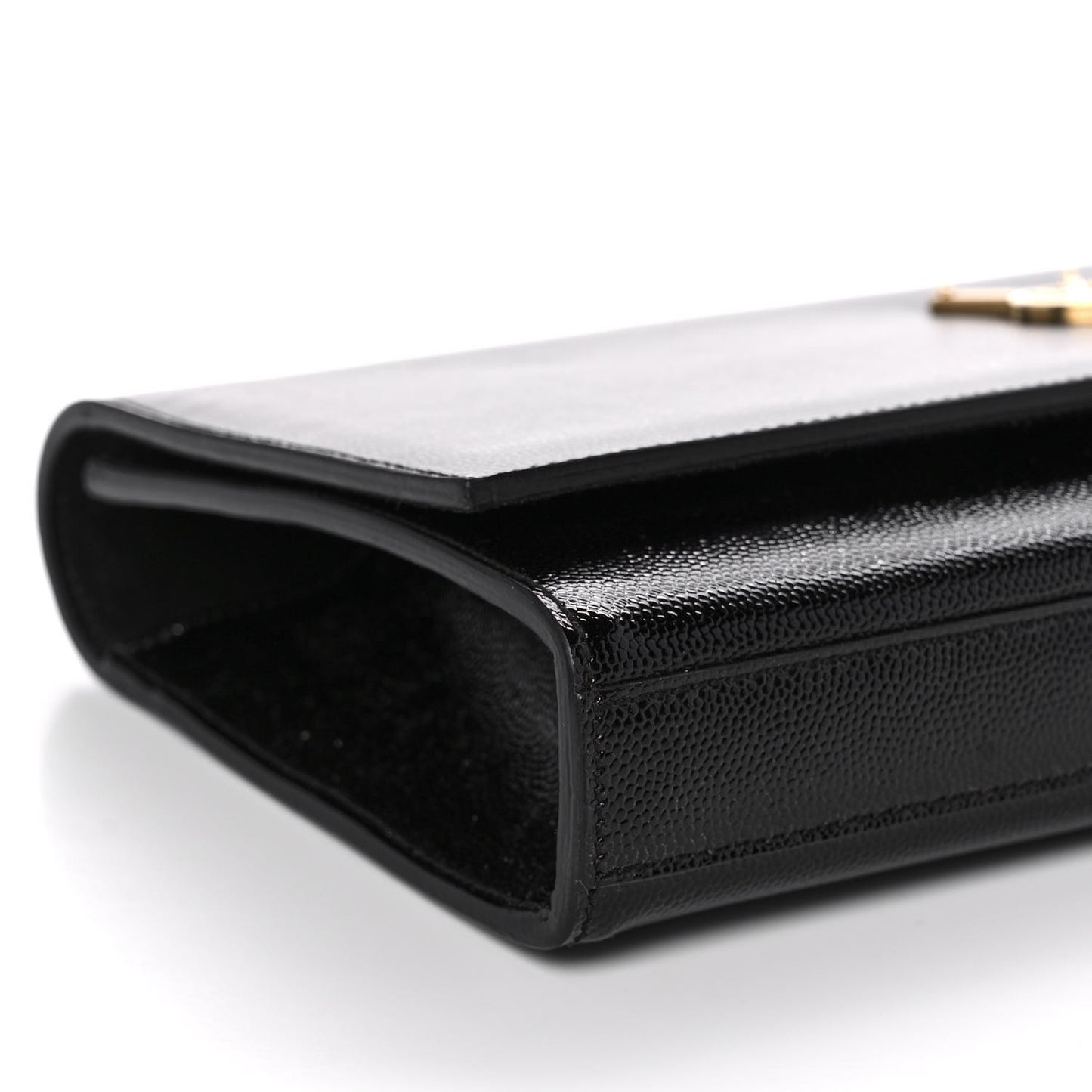 Grain De Poudre Monogram Cassandre Clutch Black