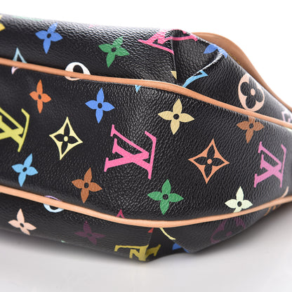 Louis Vuitton Monogram Multicolor Patti Black 9 of 13