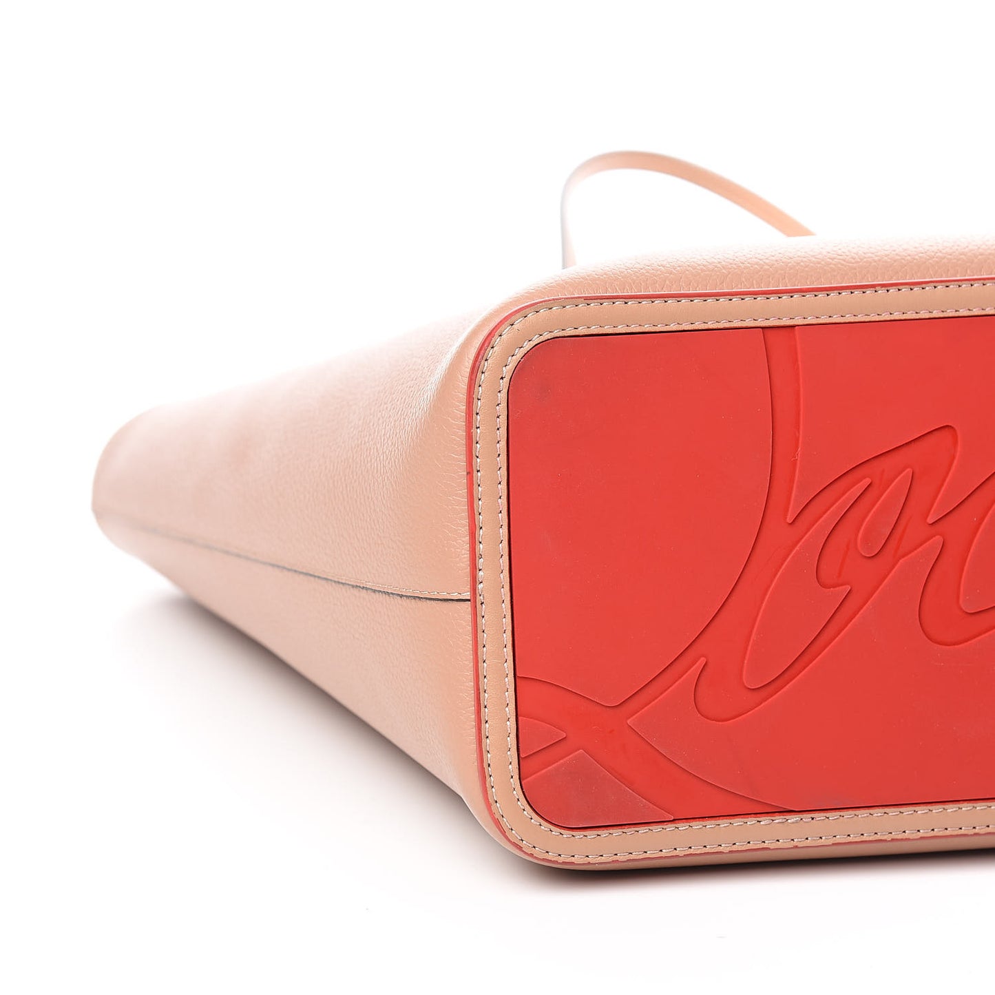 Calfskin Spikes East West Cabata Tote Ballerina