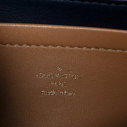 Louis Vuitton Lambskin Embossed Monogram Pochette Coussin Camel 7 of 11
