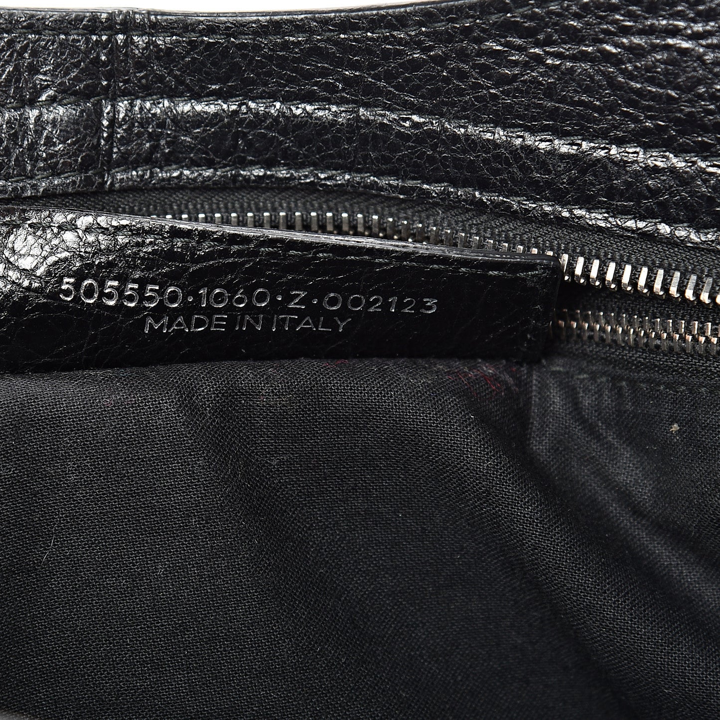 Agneau Classic Silver Hardware City Logo Strap Black White