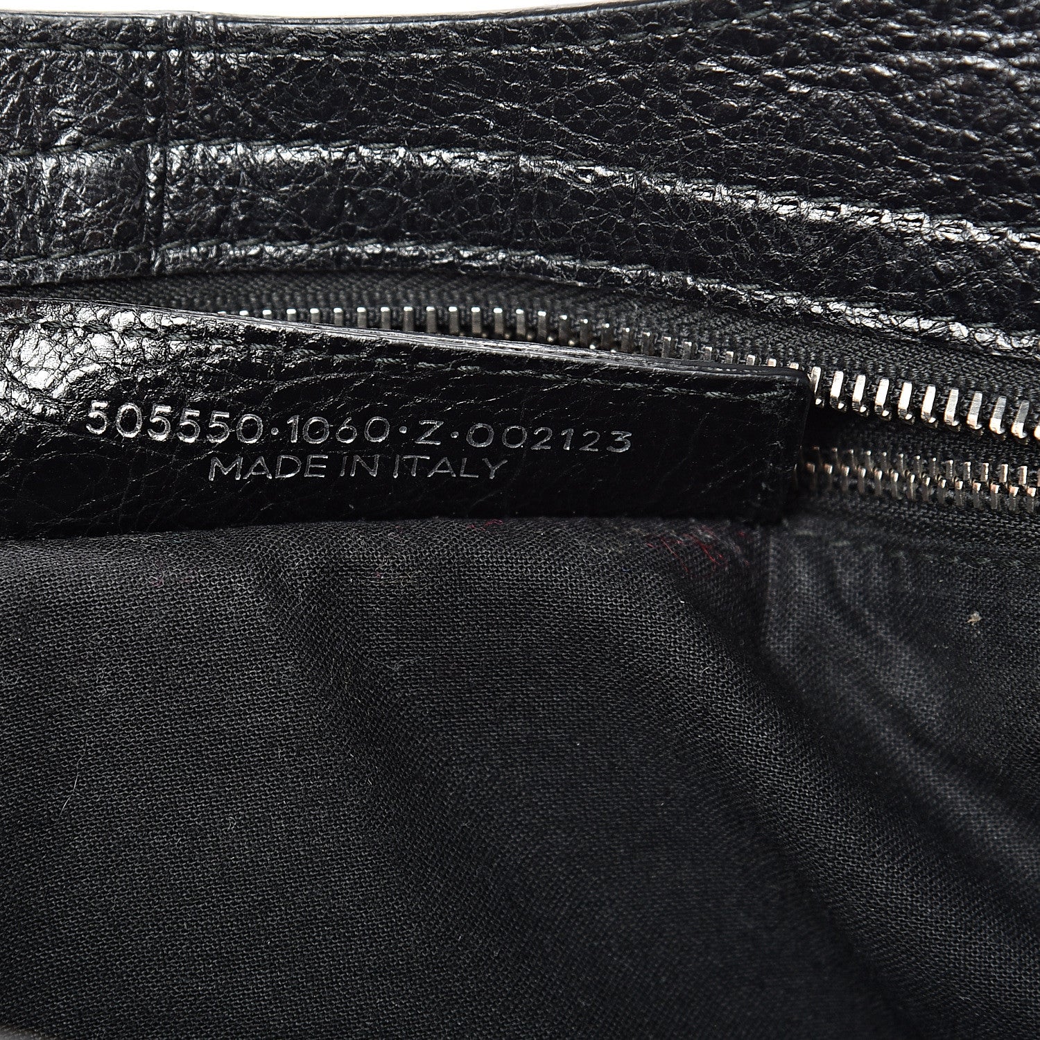 Balenciaga Agneau Classic Silver Hardware City Logo Strap Black White 6 of 12