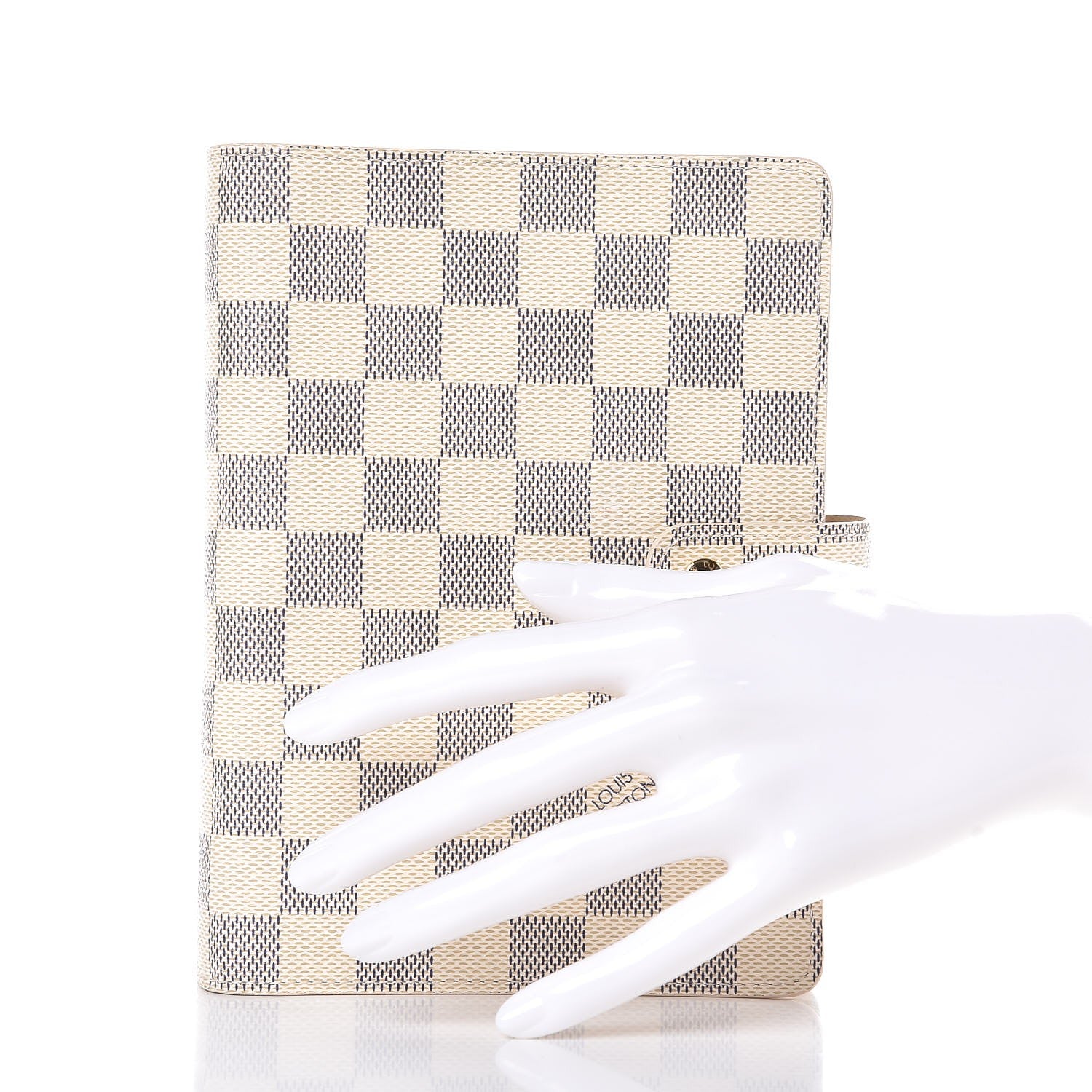 Louis Vuitton Damier Azur Medium Ring Agenda Cover 2 of 7