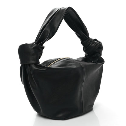 Bottega Veneta Calfskin Teen Double Knot Hobo Black 3 of 11