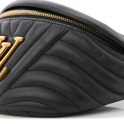 Louis Vuitton Calfskin Quilted New Wave Bumbag Black 9 of 9