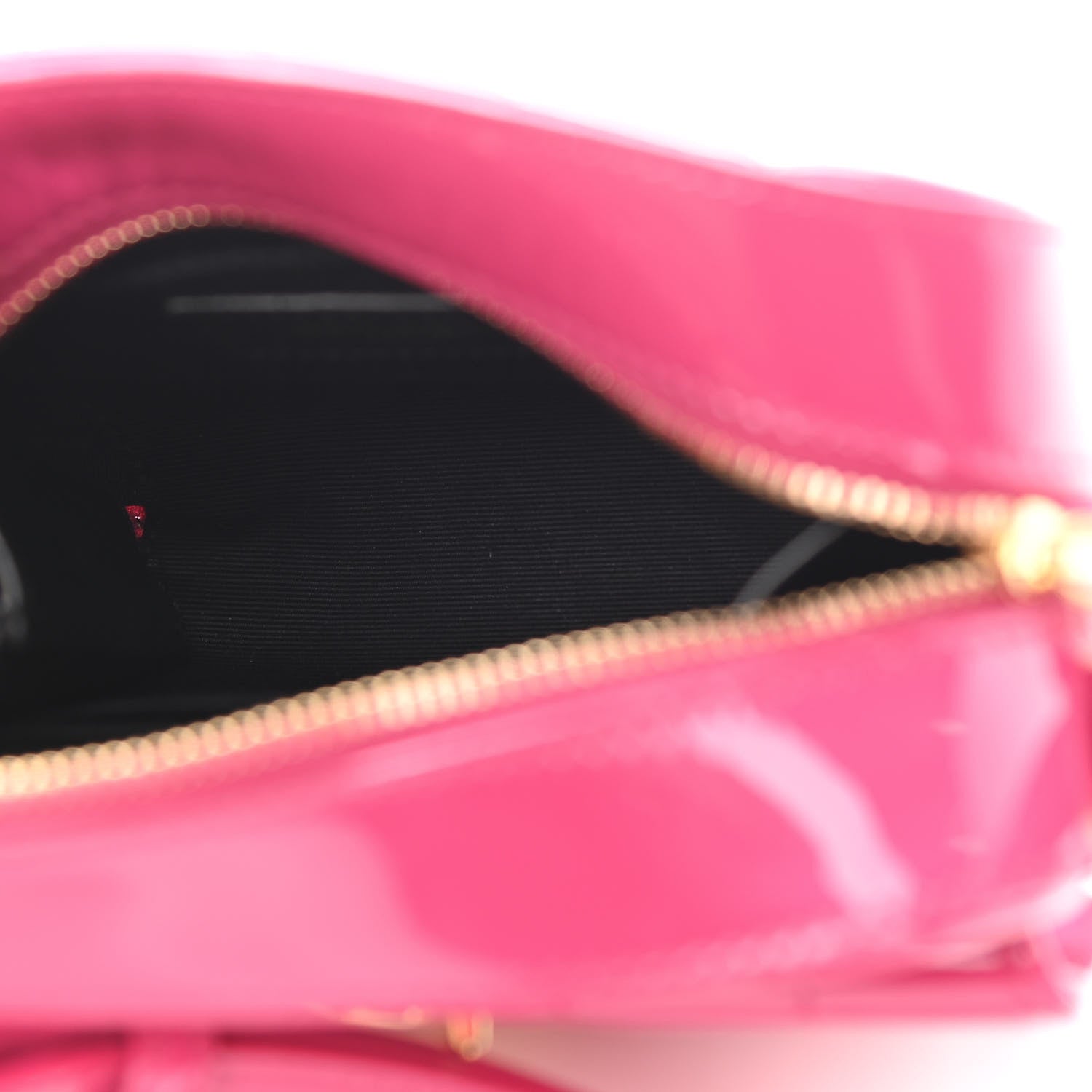 Saint Laurent Patent Matelasse Monogram Toy Vicky Camera Bag Bubblegum 7 of 10