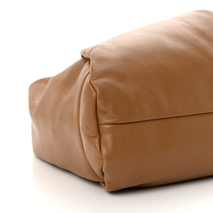 Bottega Veneta Smooth Butter Calfskin Medium The Shoulder Pouch Cammello 9 of 10