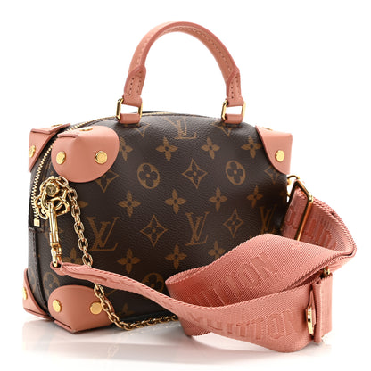 Louis Vuitton Monogram Petite Malle Souple Peach 3 of 10