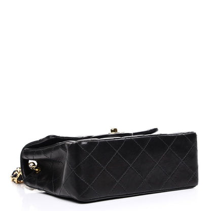 Chanel Lambskin Quilted Mini Square Flap Black 4 of 7