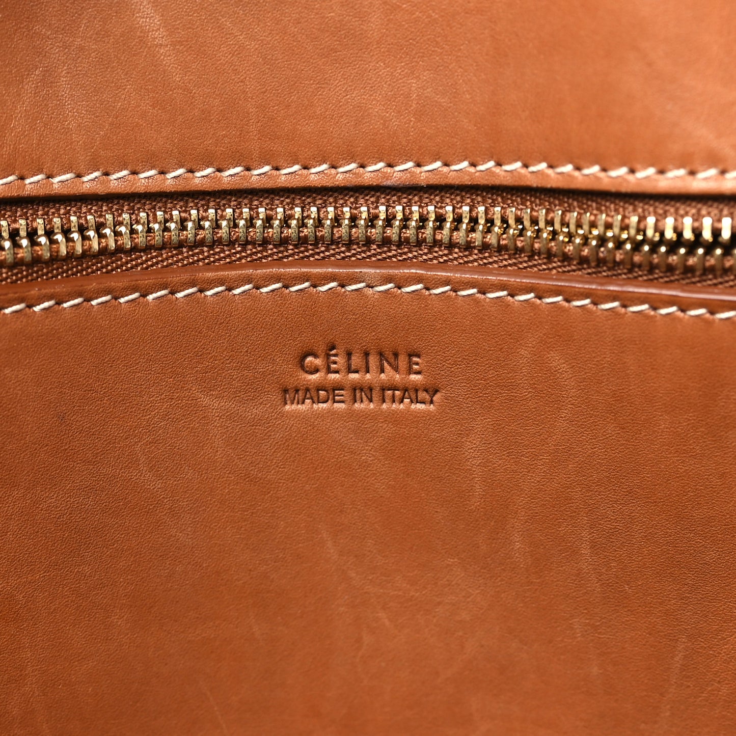 Natural Calfskin Small Tie Knot Tote Tan