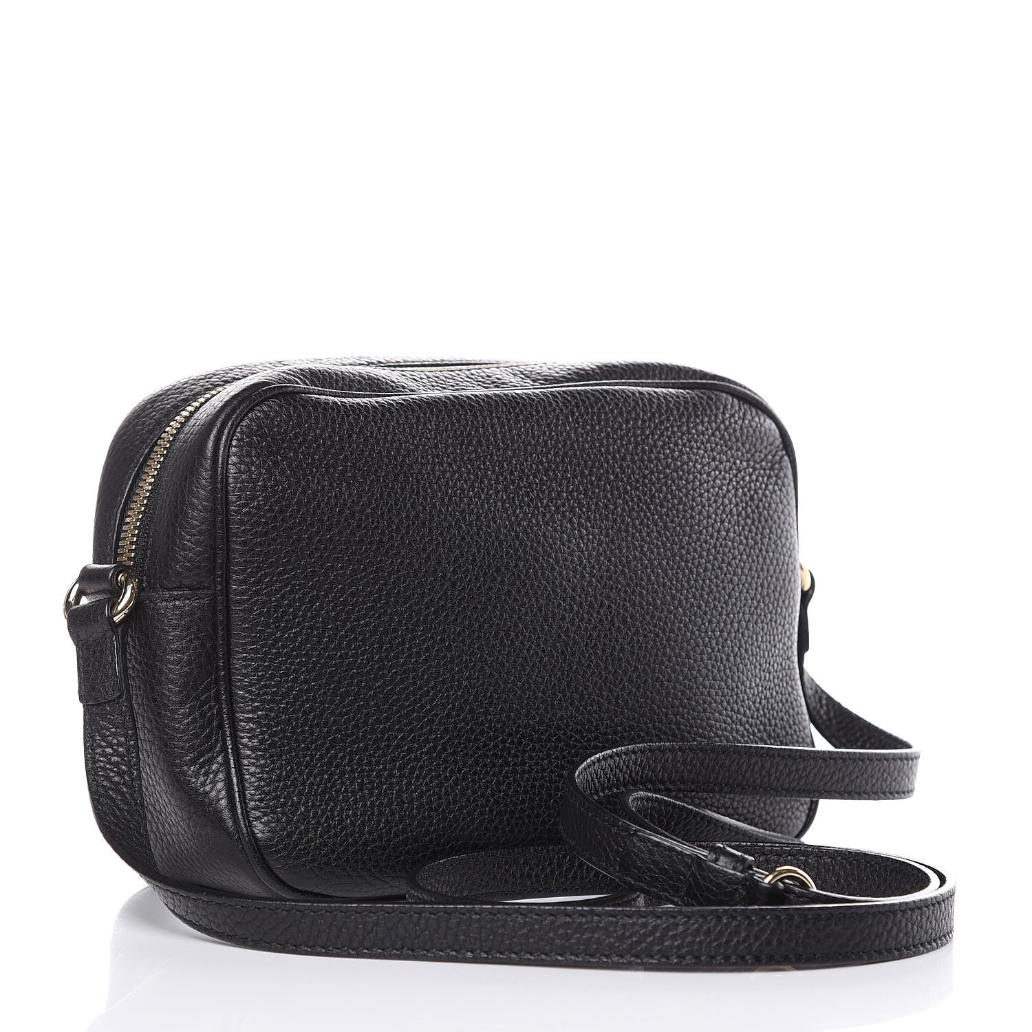 Gucci Pebbled Calfskin Small Soho Disco Bag Black 3 of 10