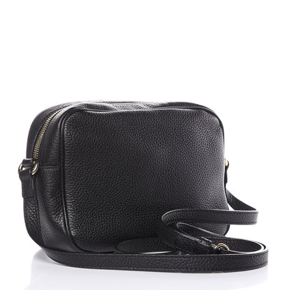 Gucci Pebbled Calfskin Small Soho Disco Bag Black 3 of 10