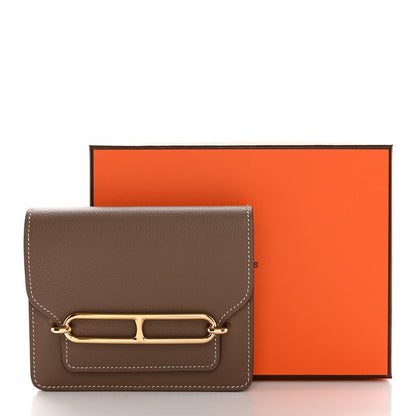Hermes Evercolor Roulis Slim Wallet Etoupe 9 of 9