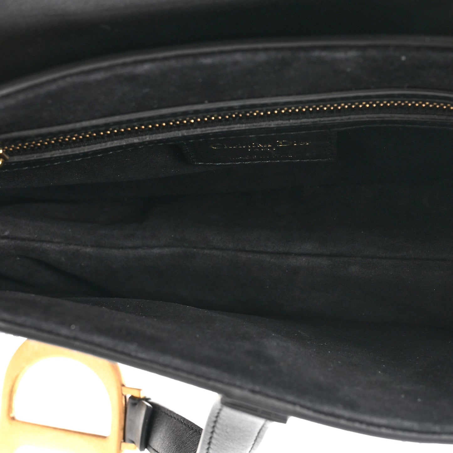 Canvas Embroidered Kaleidiorscopic Saddle Bag Blue Multicolor