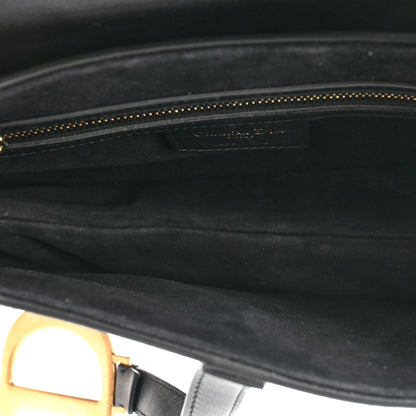 Christian Dior Canvas Embroidered Kaleidiorscopic Saddle Bag Blue Multicolor 5 of 12