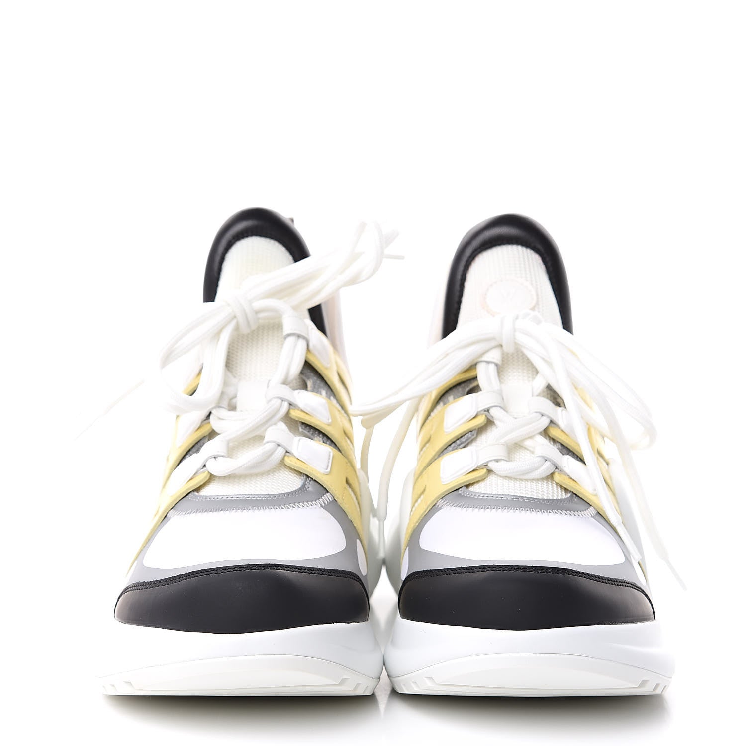 Louis Vuitton Calfskin Technical Nylon LV Archlight Sneakers 42 2 of 9