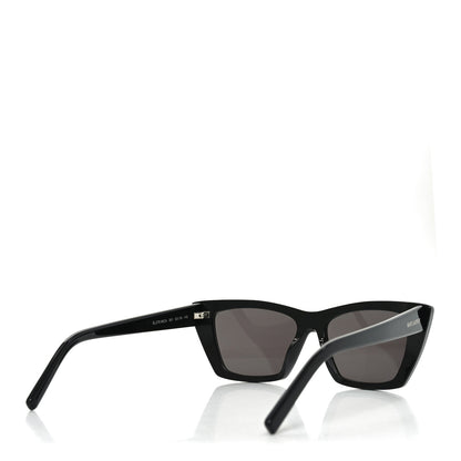 Saint Laurent Acetate Mica Cat Eye Sunglasses SL 276 Black 4 of 8