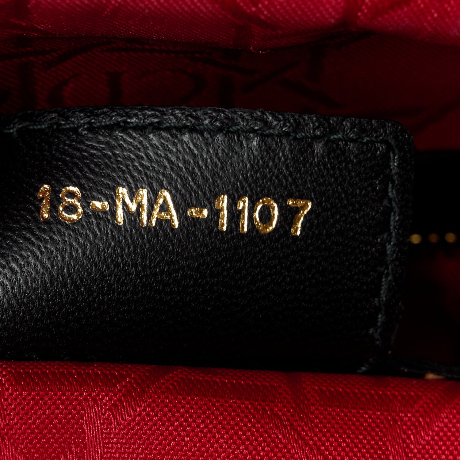 Christian Dior Lambskin Cannage Large Lady Dior Black 7 of 14