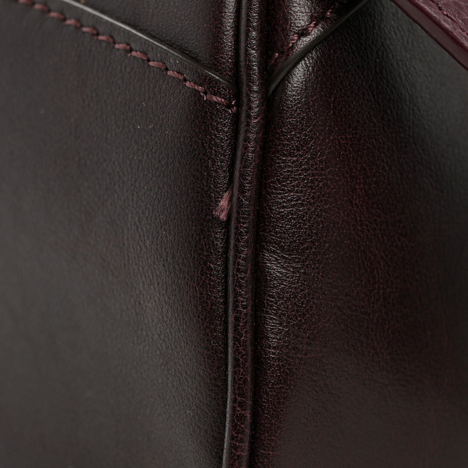 Chloe Smooth Calfskin Charms Bowling Bag Perfect Plum 10 of 11