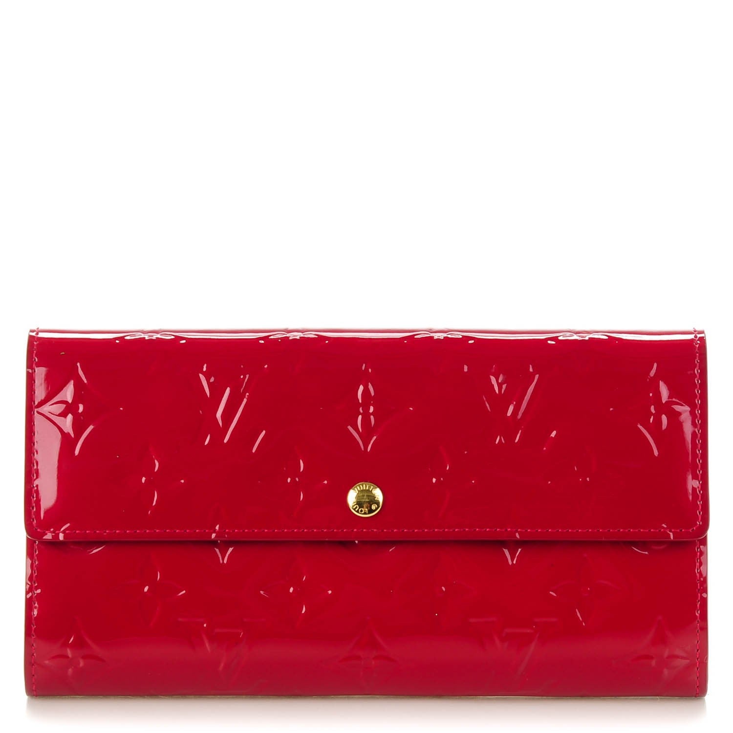 Louis Vuitton Vernis Sarah Wallet Pomme D'Amour 1 of 7